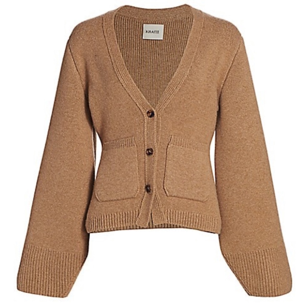 COPY - Khaite Scarlett Cashmere Cardigan Camel sz. S